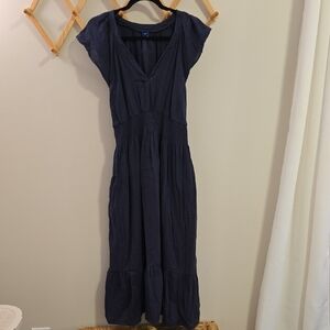 Old Navy, Womens Medium, Elegant Navy Blue Women's Dress